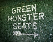 Fenway Park's Green Monster Seats - 8x10 Photographic Print