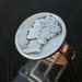Coin Ring Mercury Dime size 6.5 FREE SHIPPING copper band Choctaw jewelry Native American Indian made