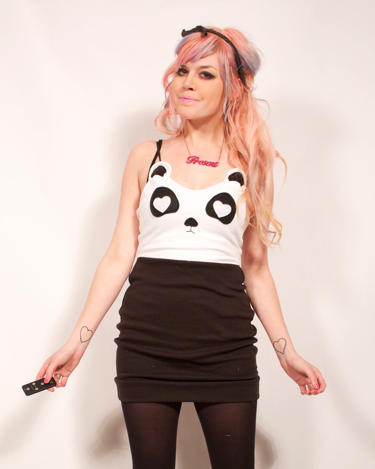 Panda Bear Dress MADE TO ORDER