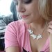 Opaque Acrylic Bouncing Bunnies Necklace