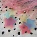 Rainbow Pastel Dangling Stars Earrings