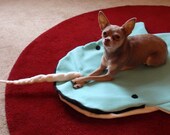 Cat Bed Blanket - Nigel The Narwhal - PetCosy - Silly Pet Sleeping Bag / Baby Photo Prop