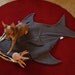 Cat Bed Blanket - Simon The Shark - PetCosy - Silly Pet Sleeping Bag / Baby Photo Prop