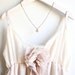 La Petite Rose Necklace in Blush