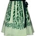 fairytale forest skirt - red riding hood - deep dark woods hand screen print with storybook figures