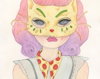 Pizza Whipped - 8x10 matte giclee print