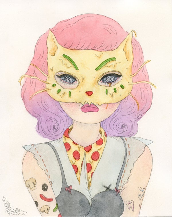 Pizza Whipped - 8x10 matte giclee print