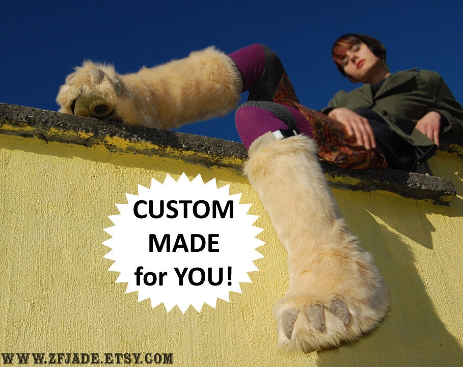 CUSTOM MADE for YOU: Furry Monster Feet