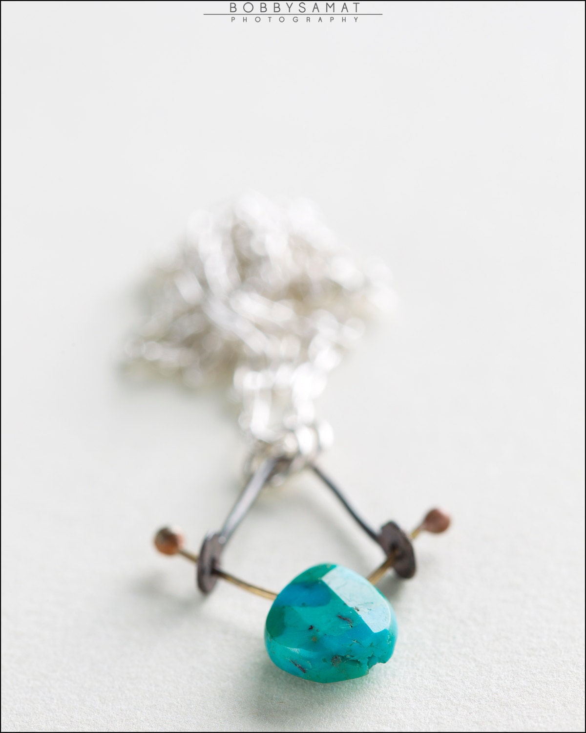 Sterling Silver Turquoise Necklace - Jewelry by Jason Stroud