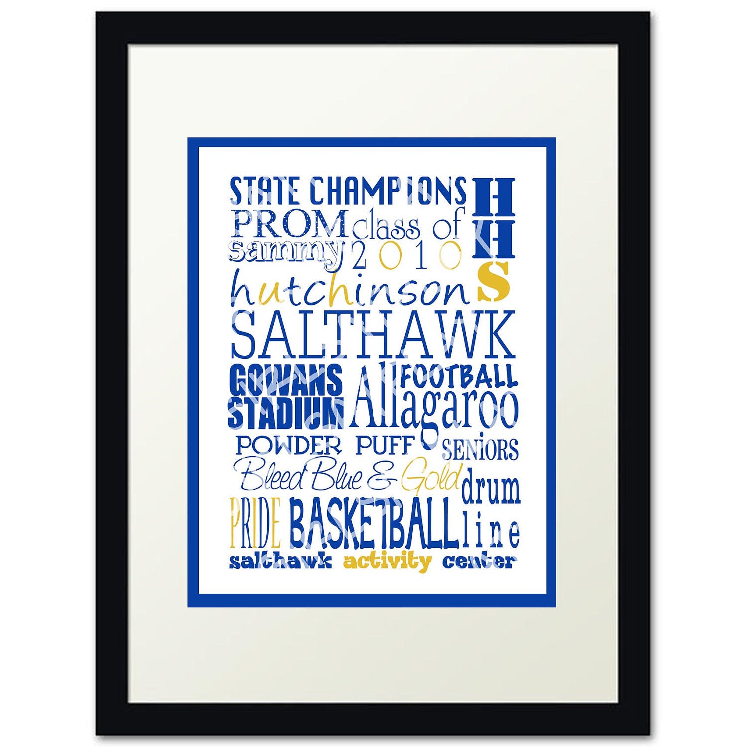 Graduation Custom High School College Subway Art Poster Print Digital Printable - by girlsatplay girls at play