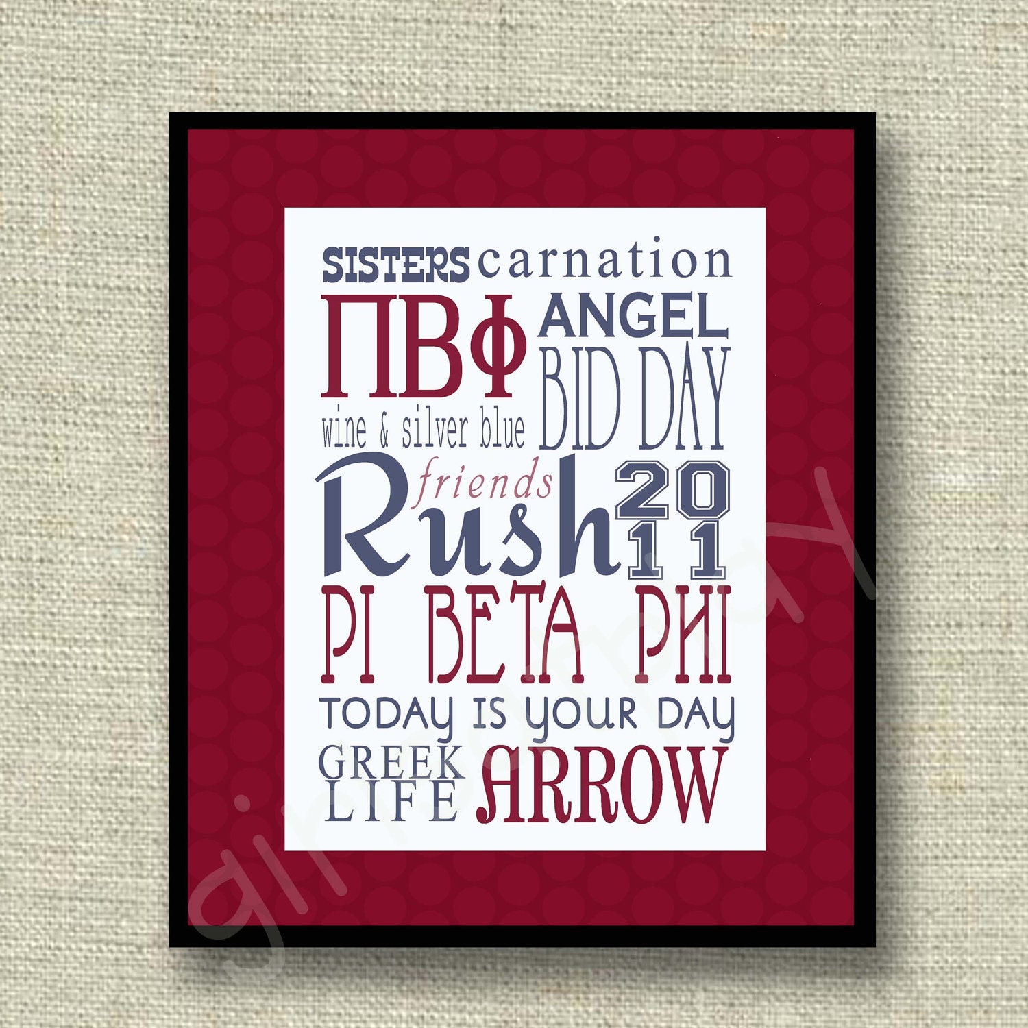 Baylor Bears Subway Print Poster Digital Green Gold Printable - by girlsatplay girls at play