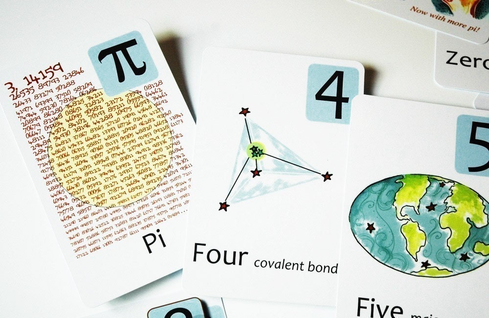 Nerdy Baby 1 2 3 Flash Cards