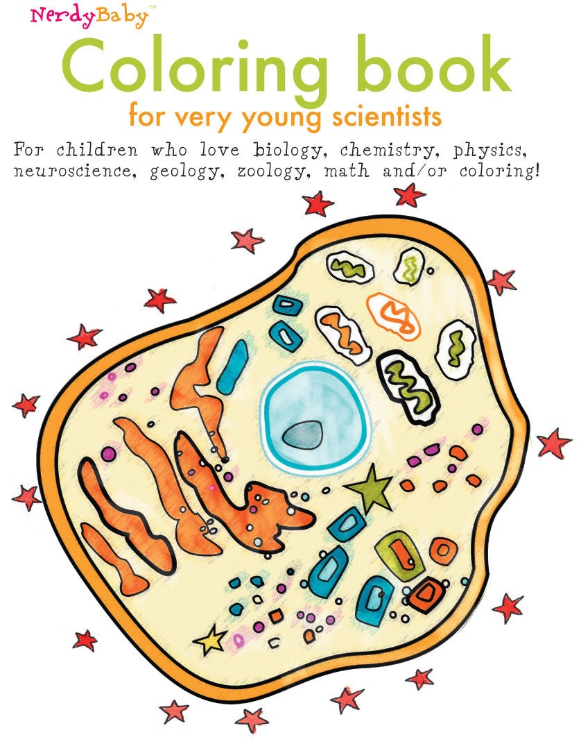 Coloring Book for Very Young Scientists
