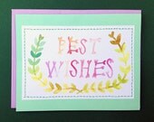 Best Wishes Greeting Card