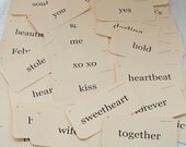Sweet Valentine Flash Card Set