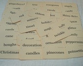 Signs of Christmas Flash Card set