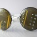 Circuit Cuff Links - Mustard Yellow