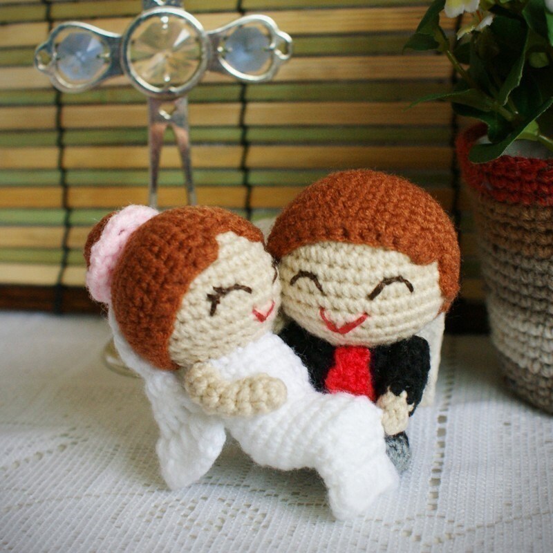 matt and lindsay, joyful wedding couple pattern