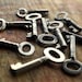 Ten Simple Tiny Antique Skeleton Keys