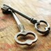 The High Court Antique Skeleton Key Duo