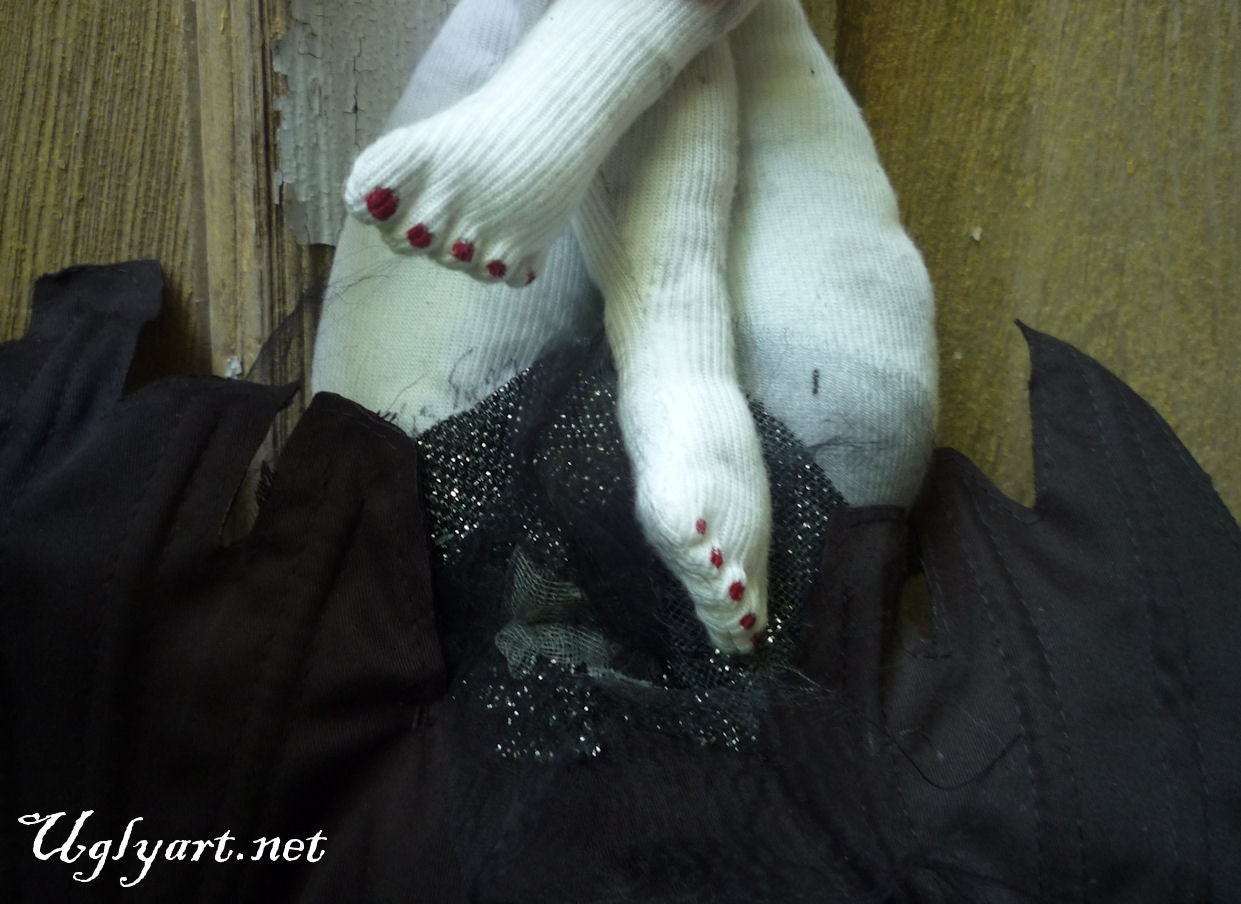 Batlady Vampire Bat Cloth Doll