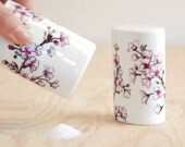 Salt and Pepper Shakers - Cherry Blossoms Collection - made to order