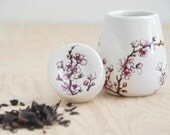 Ceramic Herb Pod - Cherry Blossoms Collection - made to order