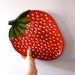 25 % off Strawberry platter, vintage 1960s home decor