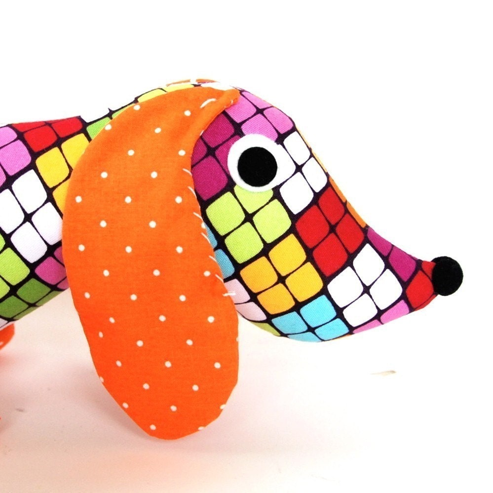 Sale Childrens Wiener Dog Plush Dachshund GINGER