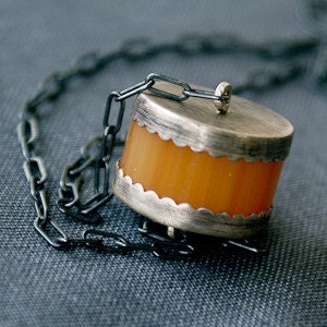 Honey. Necklace.