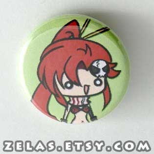 Gurren Lagann- Yoko Button