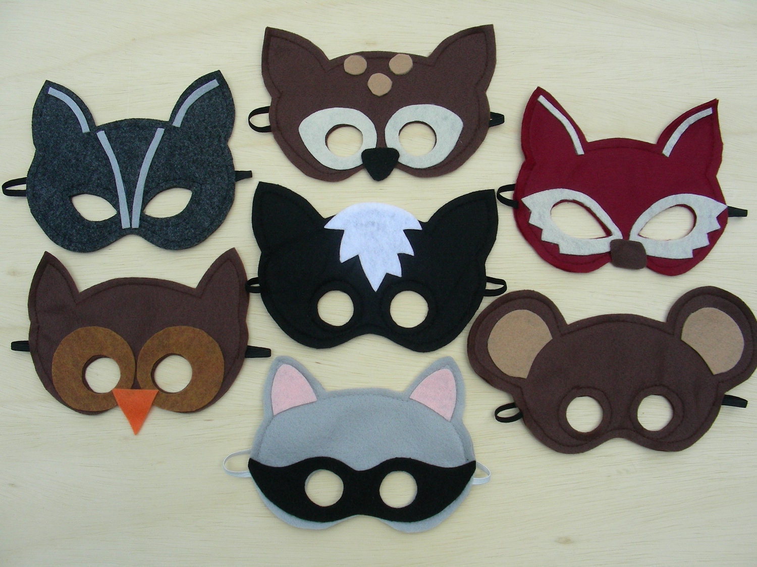 Woodland Masks Pack