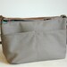 Putty Grey Messenger with Brown Leather