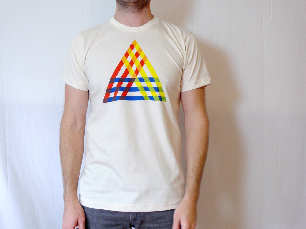 OKLAHOMA RELIEF Primary Triangle Organic Cotton Tee