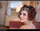 Great Gatsby Flapper Headband, Beaded Headband, Wedding Headband - Lanvin