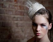 Wedding Hat Headpiece Feather Hat