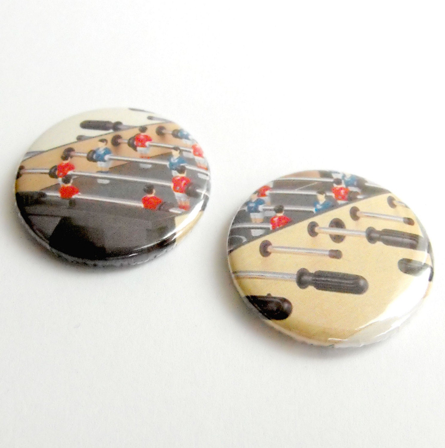Foosball Game Buttons