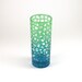 Highball Tumbler Glasses - River Rocks - Set of 4 - Custom Painted Glassware