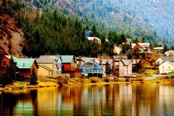 The Color of Georgetown - Colorado Landscape Photography - Mountain Lake - Snow - Reflections - Beautiful Travel Photos