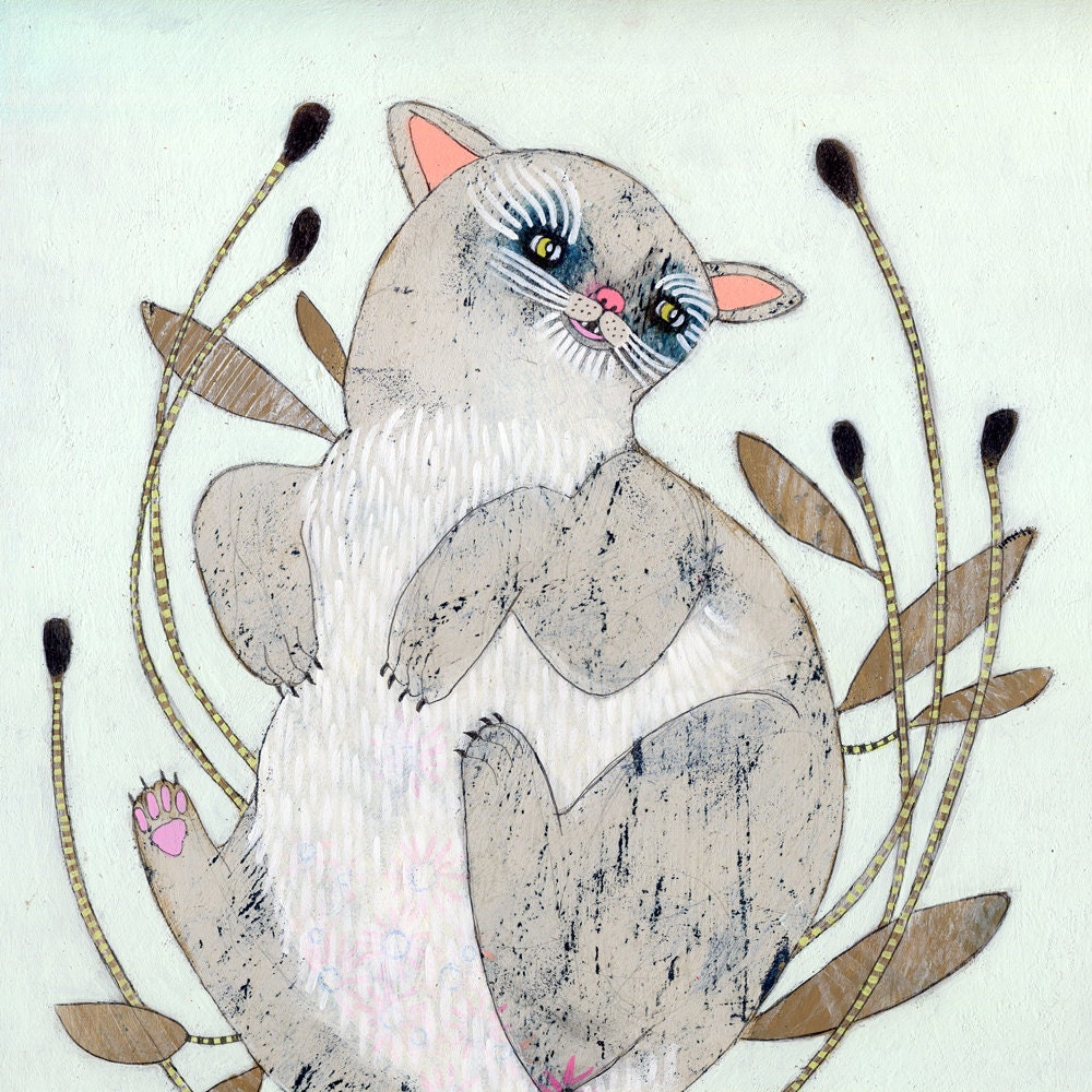 original art - painting - Softy