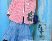 PDF "Dreamy Days" JACKET E-Pattern and Detailed Tutorial, size 2-5 years...Swing Coat with Tie Closure pattern