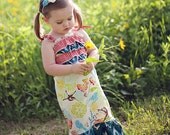 PDF The "Hattie" Dress Detailed Tutorial...size 2-12 years woven & knit fabrics