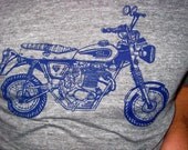 SL 350 motorbike heather gray shirts