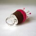 Pincushion Ring - Chocolate and Strawberry