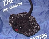 PATTERN - ZAP the Stingray amigurumi