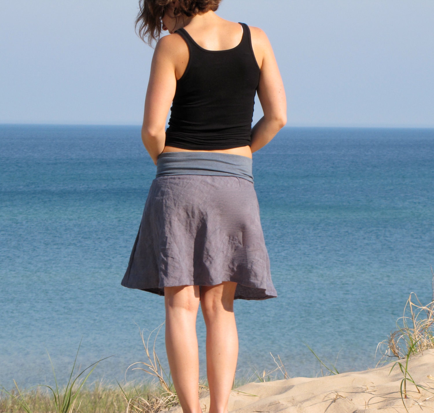 Hemp Linen Essential Day Skirt