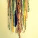 Bohemian Spirit Vintage Fabric Dreamcatcher