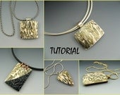 Tutorial - polymer clay pendant construction