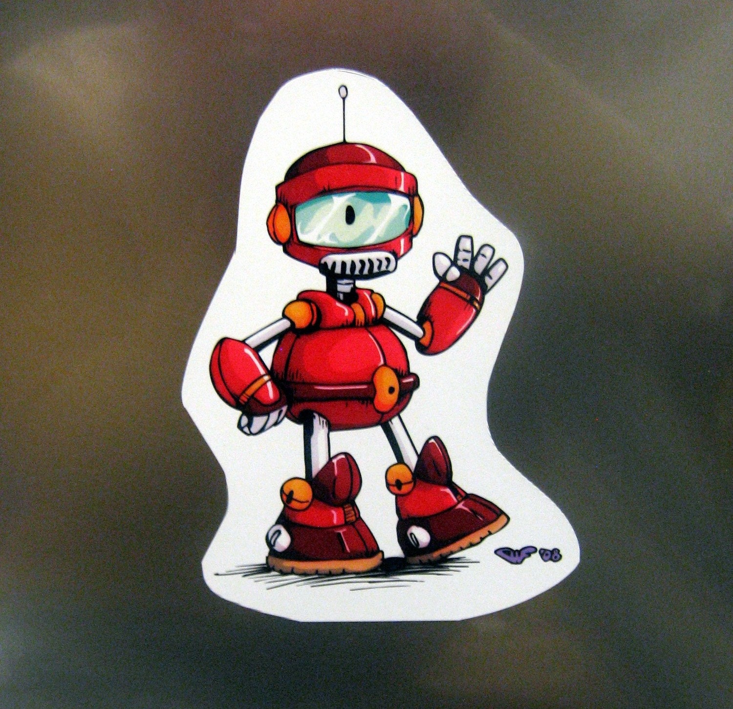 Buzzbot The Robot magnet