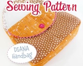 PDF Sewing Pattern - DIANA Handbag - Instant Download